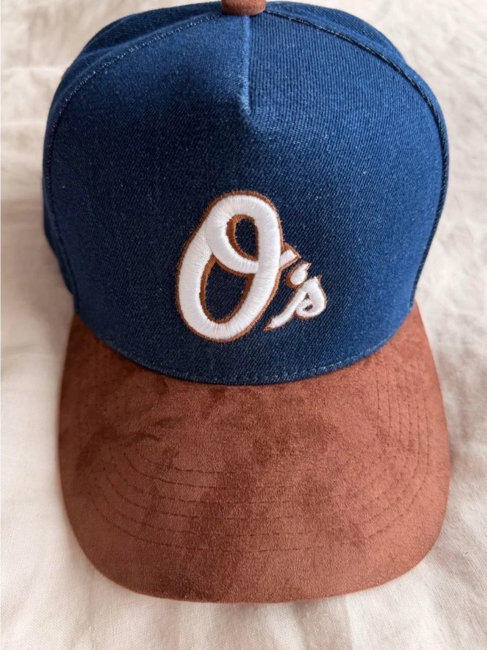 Baltimore Orioles  Blue and Brown 'O's' Men's Baseball Cap